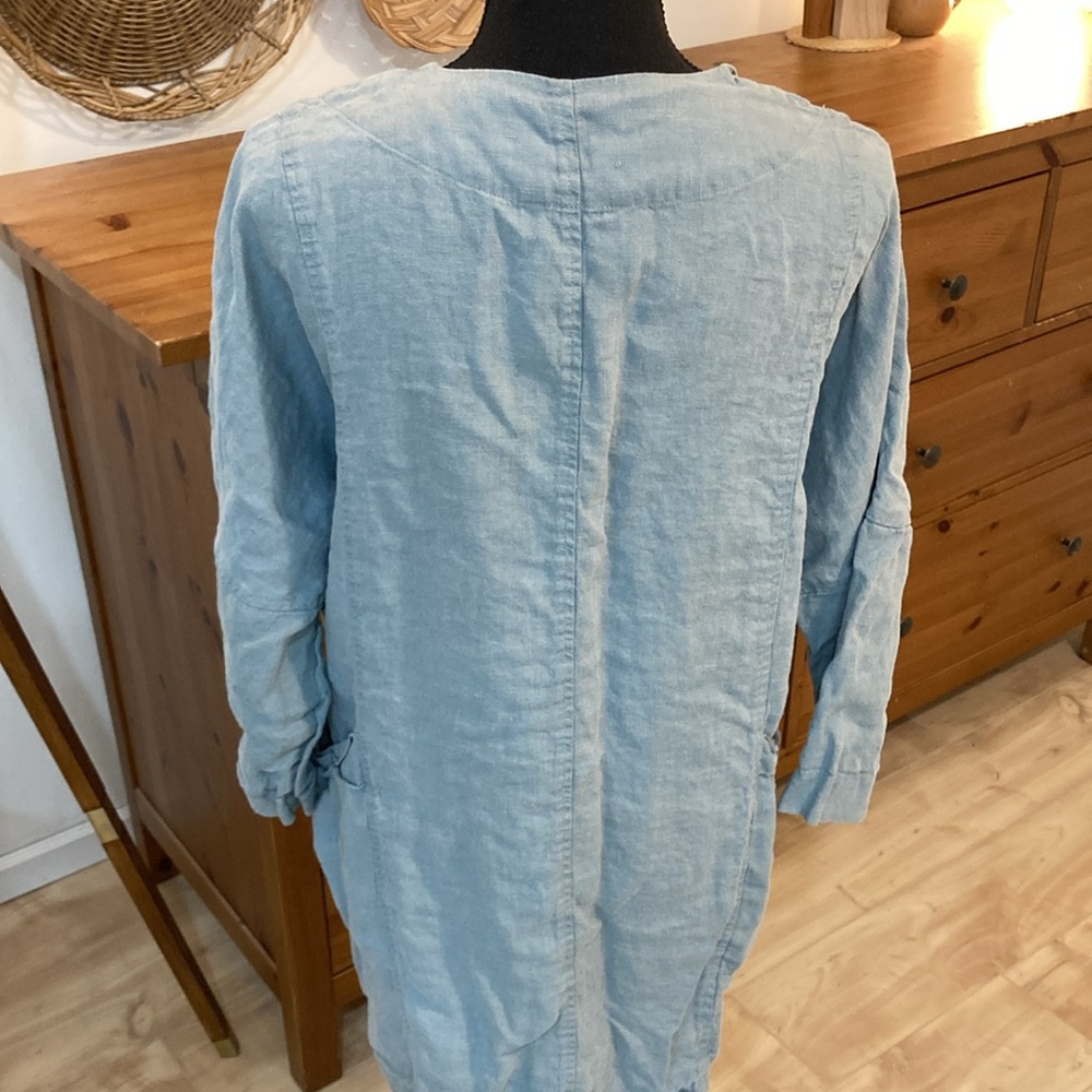 Linenfox open blazer - Picture 10 of 15